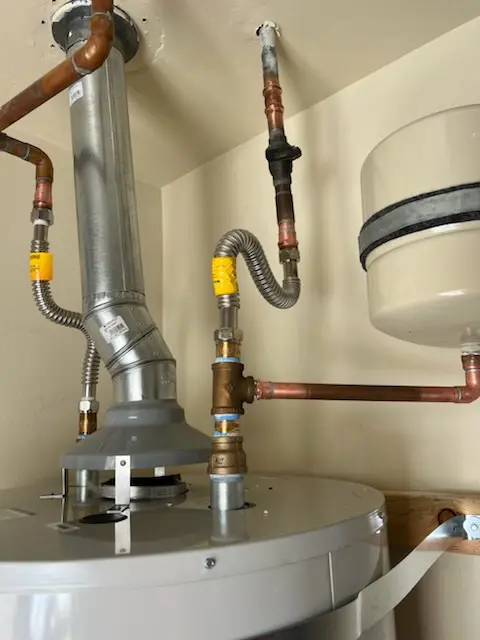 Water heater installation and plumbing repair in Wilson
